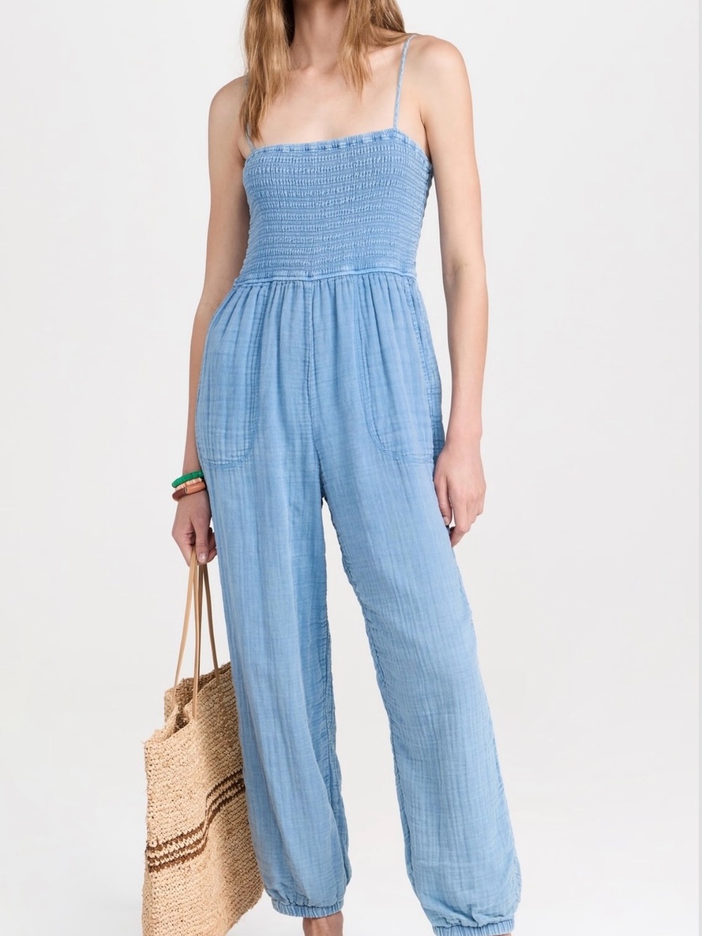 Z Supply Santos smocked Jumpsuit